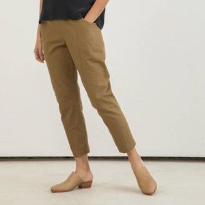 Elizabeth Suzann Clyde Work Pant in Cotton Canvas — size 8R